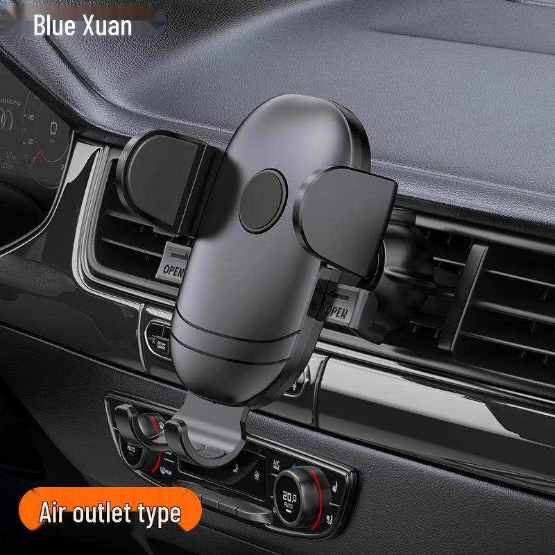 Universal Multi-Functional Car Phone Holder with Air Vent & Suction Cup Support