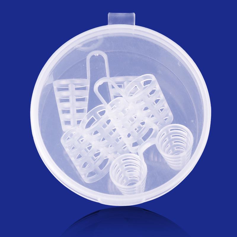 Portable Silicone Nasal Dilator Set: Soft, Breathable Anti-Snoring Nose Clips