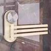New Suction Cup Towel Rack Strong Row Traceless 3-Bar Towel Hanger Wall-mounted Row Hook