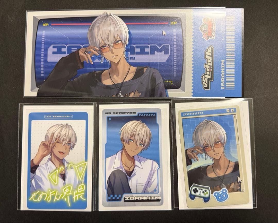 

[USED] Nijisanji Semeyon POP UP Instax-style card - Bonus: Ibrahim