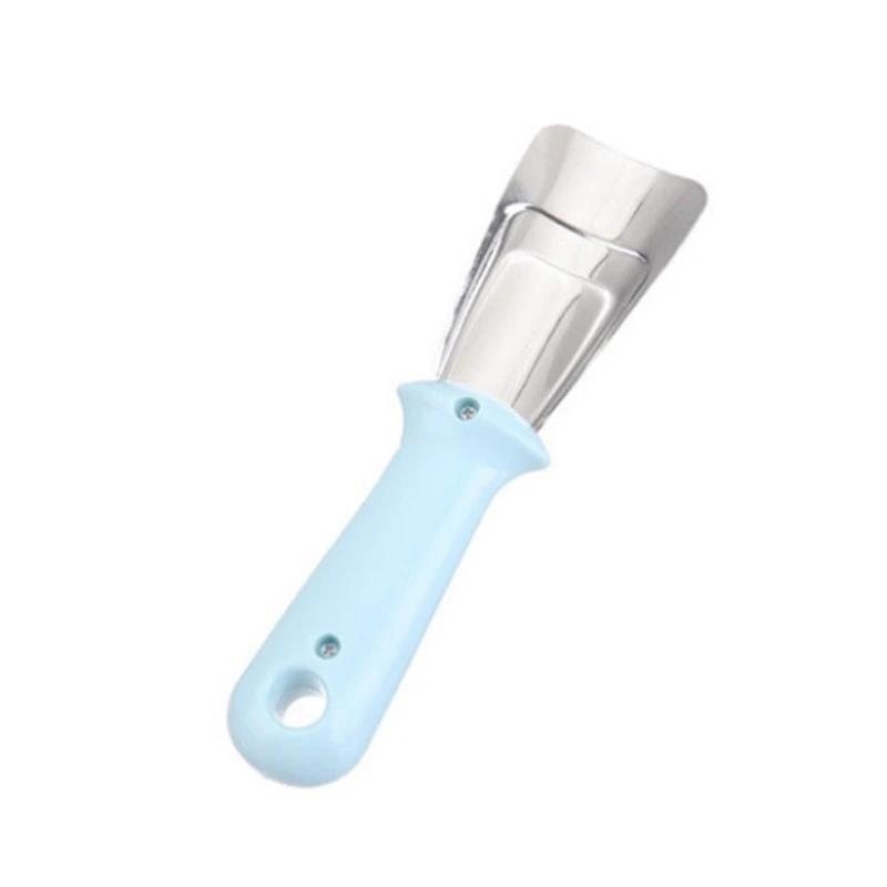 Stainless Steel Ice Remover Tool Kitchen Clean Gadget Portable Useful Fridge Tools Defrosting Shovel Freezer Ice Scraper