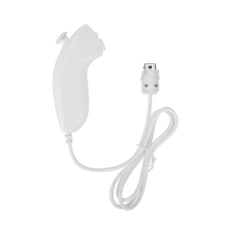 

Беспроводной пульт дистанционного управления 2 в 1 для Nunchuk Nintendo Wii Встроенный геймпад Motion Plus с силиконовым чехлом Датчик движения