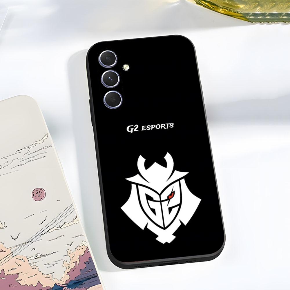 

Чехол для телефона G2 E-Esports T-Teams Для Samsung A56 A36 A26 A16 A15 A25 A35 A55 A14 A34 A24 A54 Черный Мягкий чехол Samsung A56