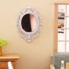Antique Doll House Mirror Model Figure PVC Miniature Furniture For Children Pretend Play Classical Home Scene Decors
