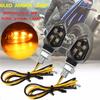 2pcs Motorcycle LED Turn Signal Indicators Light Led Amber Blinker Motorbike Strobe Lamp 12V For Yamaha Honda Kawasaki