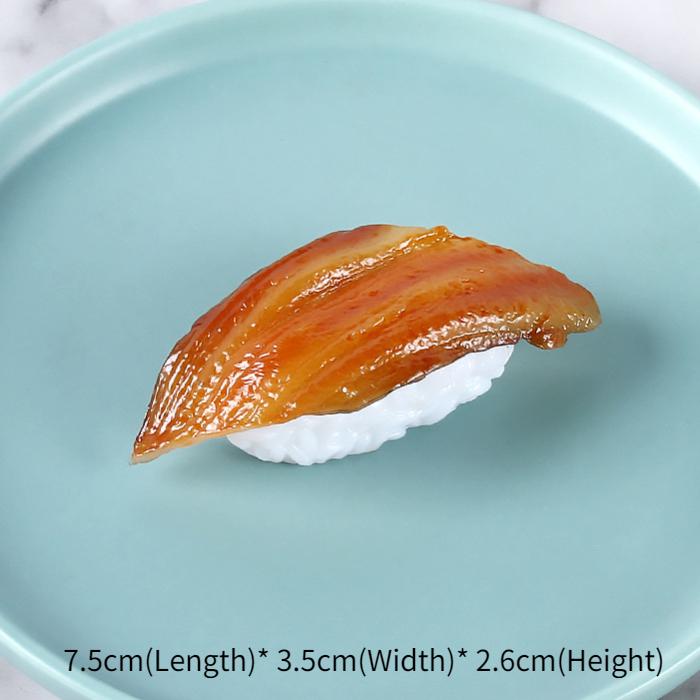 Kawaii Artificial Sushi Fridge Magnets 3D Stylish Foods Magnetic Stickers for Home Decor Photography Props Cute Resturant Props