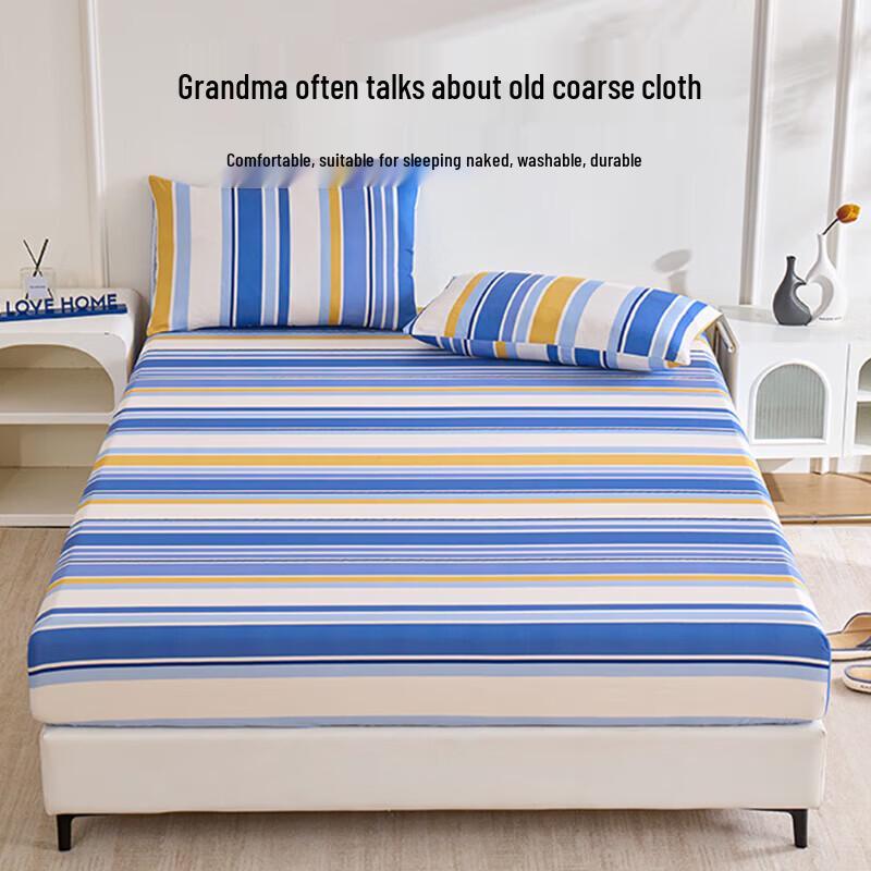 HLA Class A 40s Polyester Fitted Sheet Set