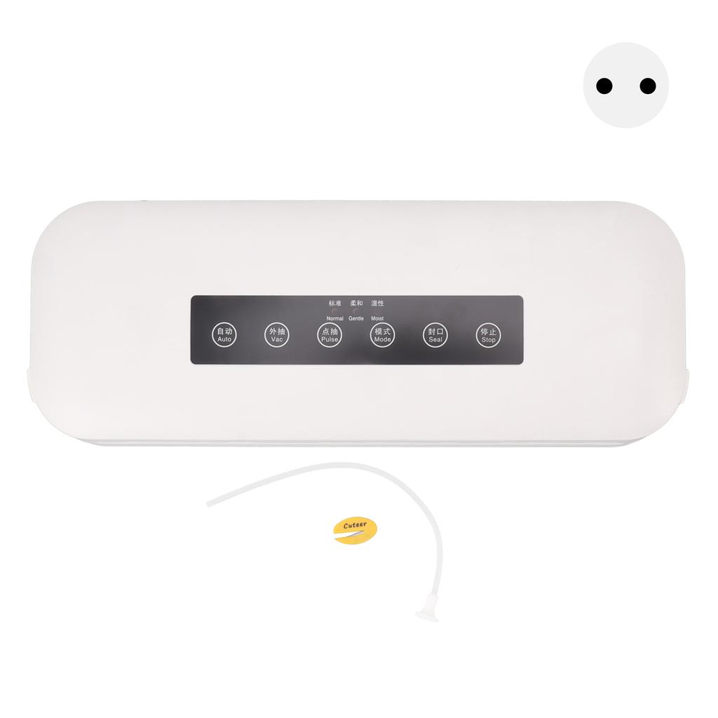 Small Vacuum Sealer Wet Dry Dual Use Detachable Cleaning Kitchen Plastic Food Vacuum Sealing