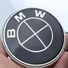 Schwarz Weiß Auto 50. Jubiläum Logo Felgen Dekoration Abdeckung Für BMW X1 X3 X5 1 3 5 7 Serie Z4 G20 G30 G05 G01 G11 E46 E90
