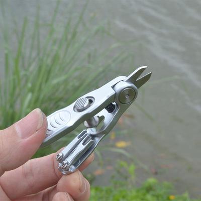 Compact Outdoor Fishing Scissors: Multi-Tool for Line Cutting, Lure Handling, and Hook Tying