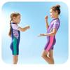 2.5mm Neoprene Kids Girls Wetsuit Short Sleeve Full Body Dive Suit Swimming Surfing Cold Water Protection