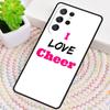 Cheerleader Cheer Pink Quote Phone Case for Samsung Galaxy Note 10 Pro S26 Ultra S23 S24 FE S25 S21 S22 PLUS Shockproof Cove