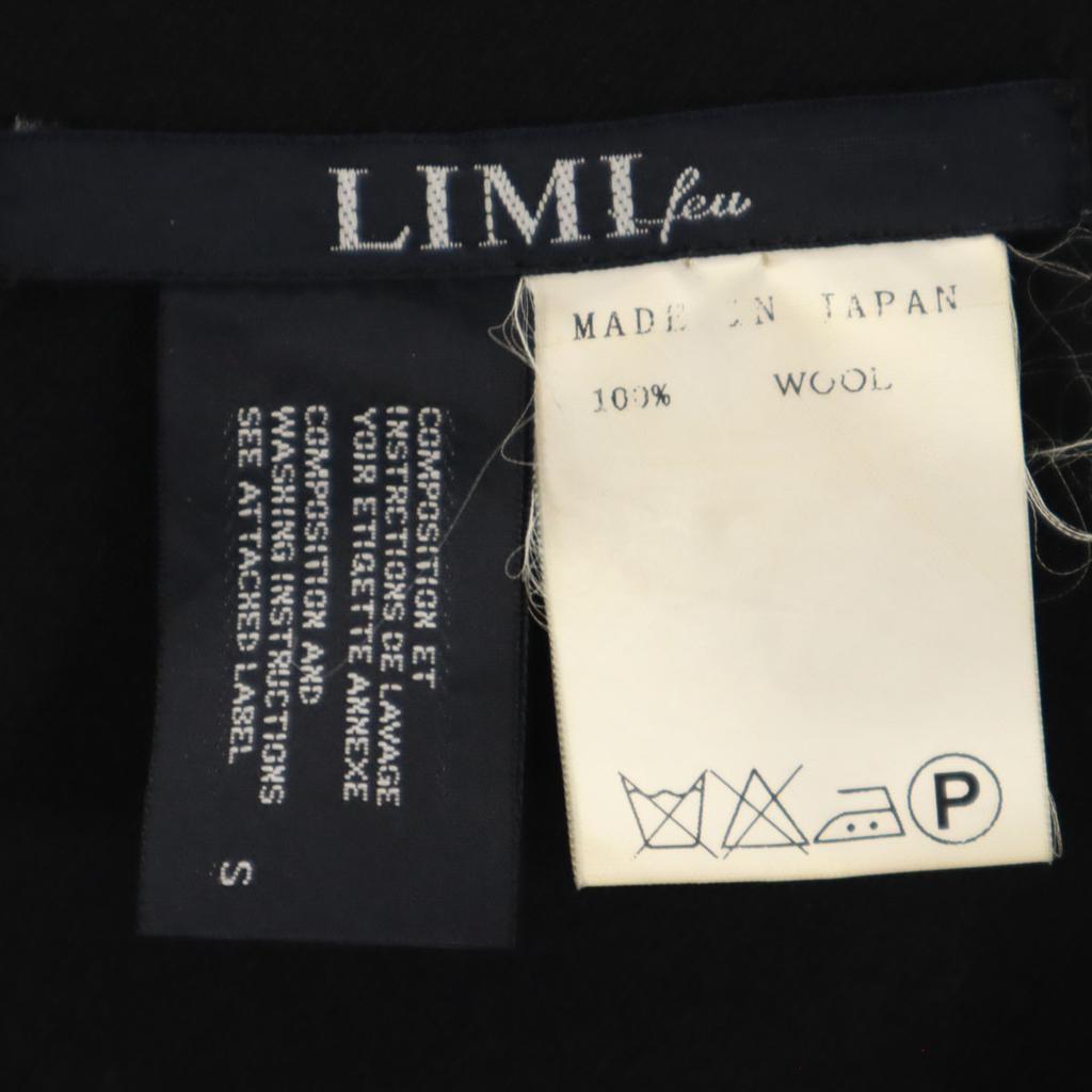 LIMI Feu Made In Japan Wool No Sleeve One Piece S Black Women Used