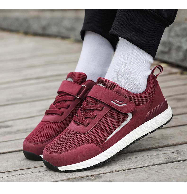 Non-Slip Casual Walking Shoes for Middle-Aged & Elderly Parents - Spring/Autumn Wear-Resistant Footwear for Men & Women