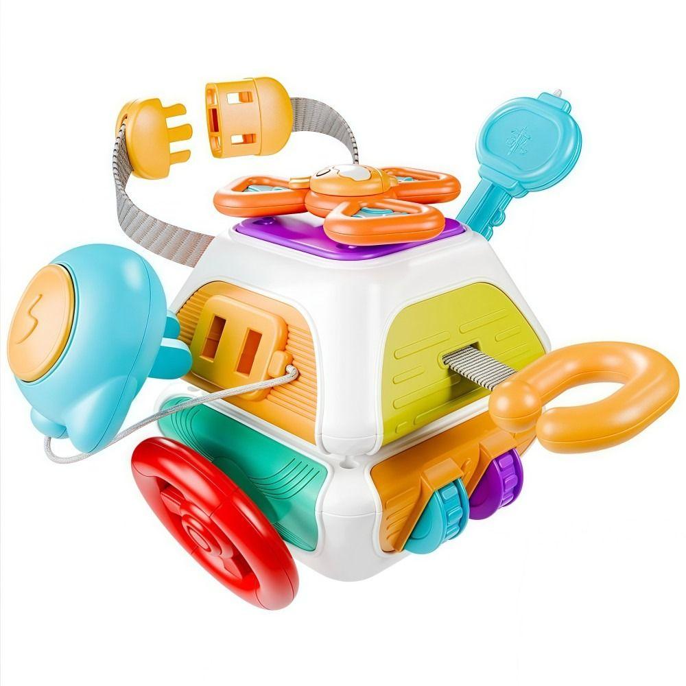 Early Education Baby Busy Board 10 In 1 Children's Busy Ball  For 1-3 Years Old