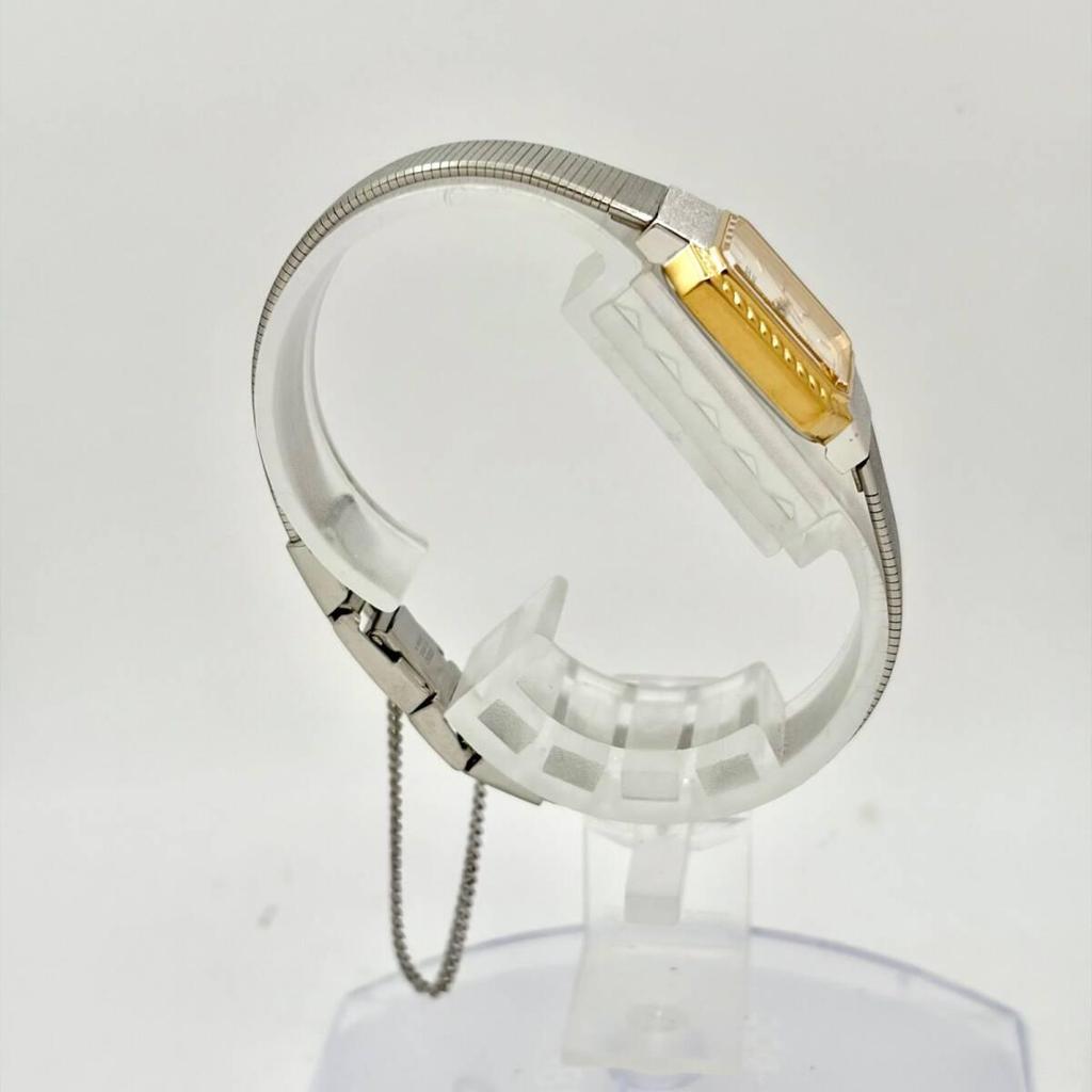 Used [Rare/New Battery] SEIKO Ladies Watch Octagon 2Y01-5A70 760392