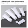 10Pcs 15/20/30/50/100Ml White Flip Top Empty Refillable Lotion Squeeze Tubes Leakproof Travel For Hand Cream Skincare Lotion Diy