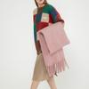 Winter Thick Warm Scarf Women Cashmere Shawl and Wraps Pashmina Neckerchief Bufanda Female Solid Tassel Echarpe Poncho