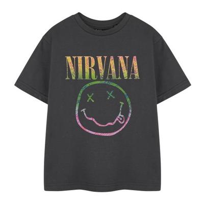 Childrens/Kids Rainbow Logo Short-Sleeved T-Shirt