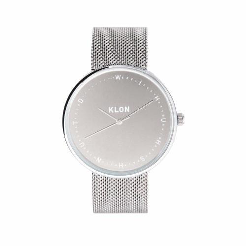 

KLON RH simply JOE 40mm Silver Watch with Mirror Face, Simple and Stylish for Men and Women (JOE Only)