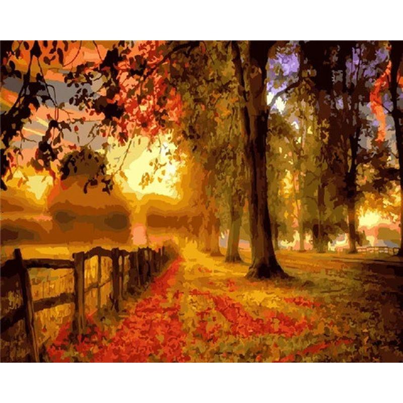 5D Diamond Painting Scenery Cross Stitch Landscape Diamond Embroidery Home Decor Gift