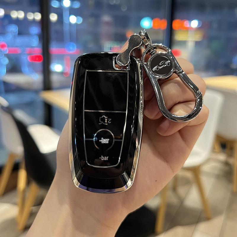 Drop-proof Key Case for Ford Mondeo, Edge, Explorer, Focus, Escape, and EVOS