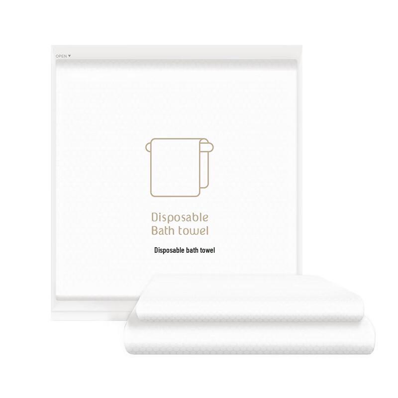

Disposable Frosted Bath & Hand Towel Set