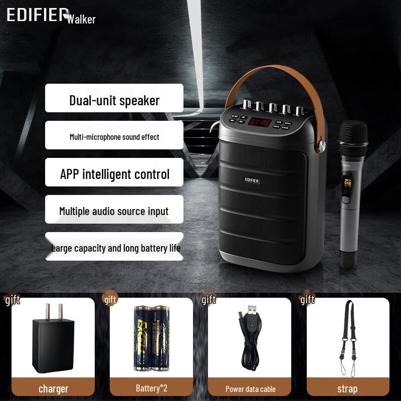 Edifier PK305 Portable KTV Bluetooth Speaker with Microphone