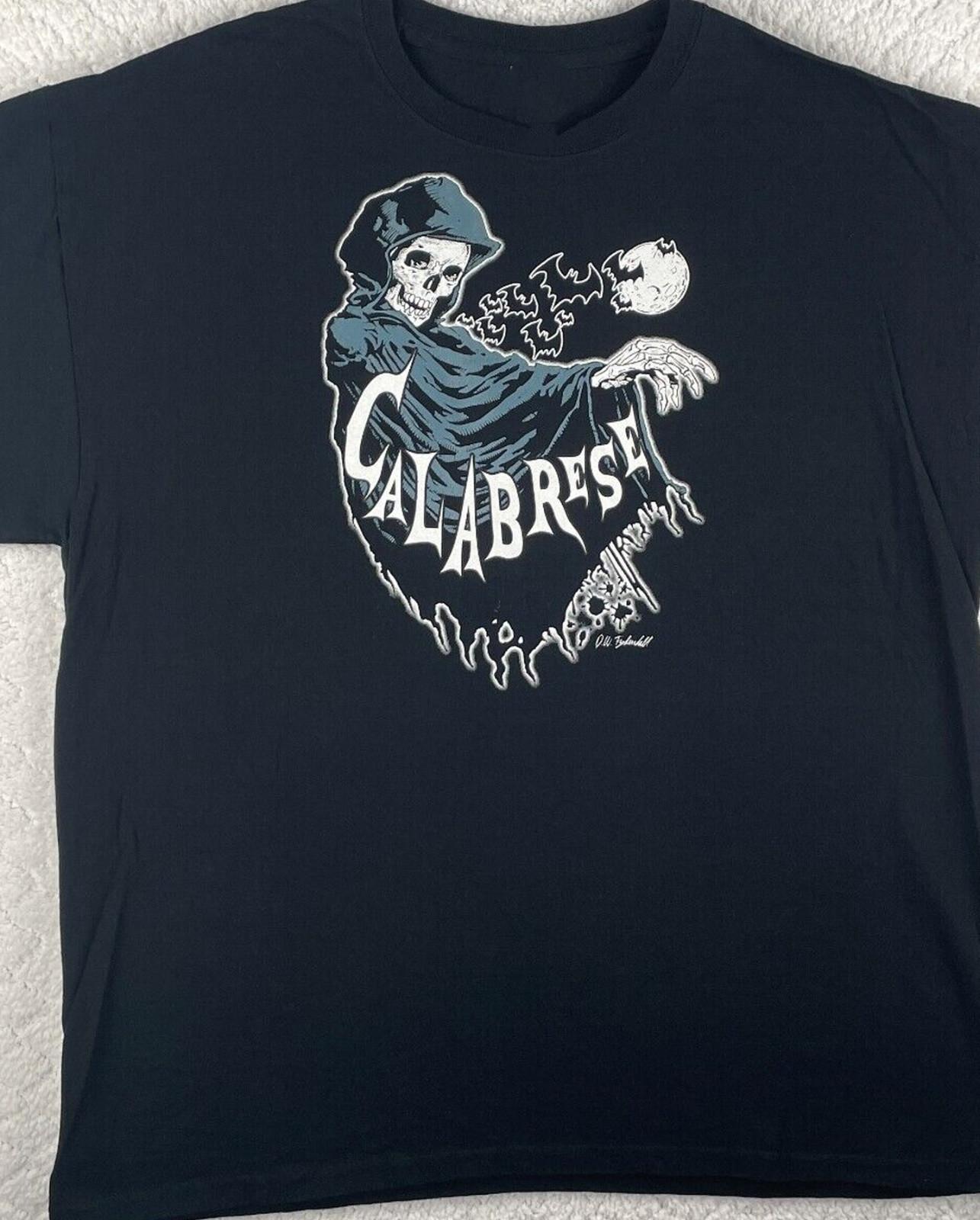 SALE Calabrese happy halloween T-shirt Black Cotton All sizes S to 5Xl XL