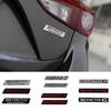 3D Chrome Emblem Car Fender Badge Adhesive Sticker Label For Mazda Axela Atenza CX-3 CX-5 CX-8 3 2 CX-9 RX7 RX8 CX-4 323 M3 GJI h6