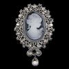 Vintage Cameo Elegant Queen Head Portrait Brooch For Women Antique Wedding Bridal Bouquet Clothing Jewelry