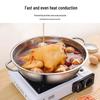 LIJIA Stainless Steel Hot Pot with Lid