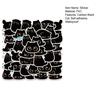 40Pcs/Set Cartoon Black Cat Sticker Self-adhesive Waterproof PVC Removable DIY Animal Kitten Luggage Guitar Water Bottle Skateboard Decal Students