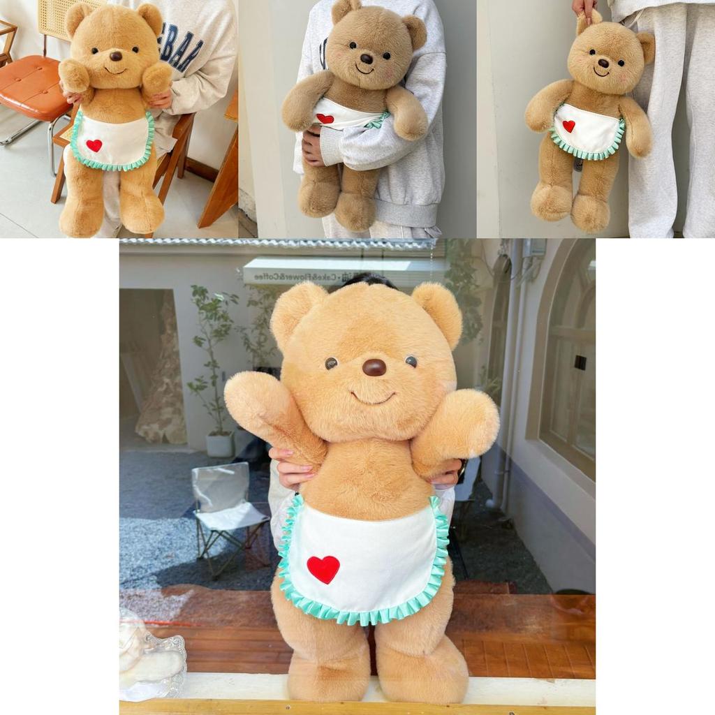 Cute Butter Bear Plush Toy Stuffed Doll Birthday Gift Soft Doll Kids Girls Lovely Gift 50cm 70cm 90cm