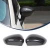 Real Carbon Fiber For Fiat 500 2016-2025 Car Rearview Side Mirror Decorate Cover Trim Sticker Car Exterior Accessorie