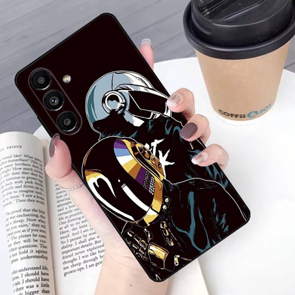 

Чехол для телефона Daft Punk для Samsung S 25,24,23,22,30,21,10,9,Ultra,Plus,Lite,FE,4G,5G Черный Мягкий Чехол Samsung S205G