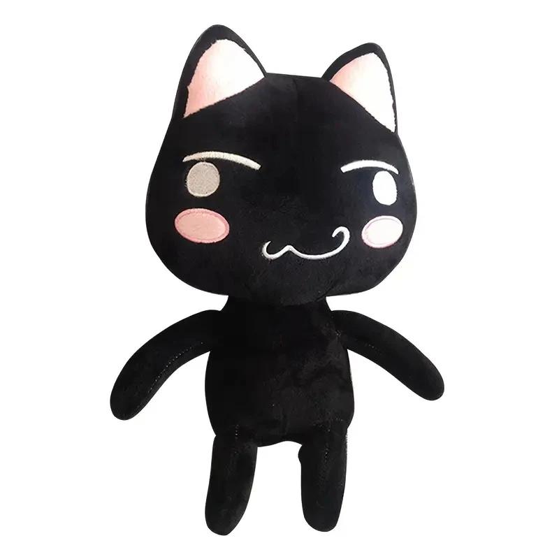

28 см/11,02 дюйма Kawaii Toro Inoue The Cat плюшевая игрушка мягкая аниме мультяшная кукла с животными украшения для комнаты подарок на день рождения и Рождество чёрный