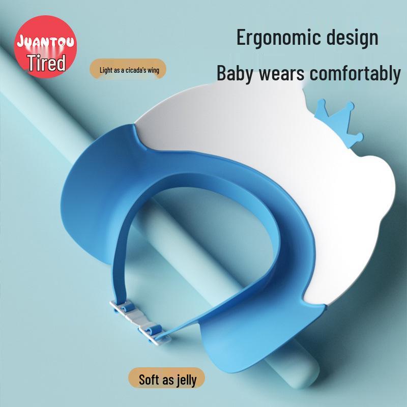 Baby Shampoo Cap: Infant Waterproof Bath Hat with Ear Protection