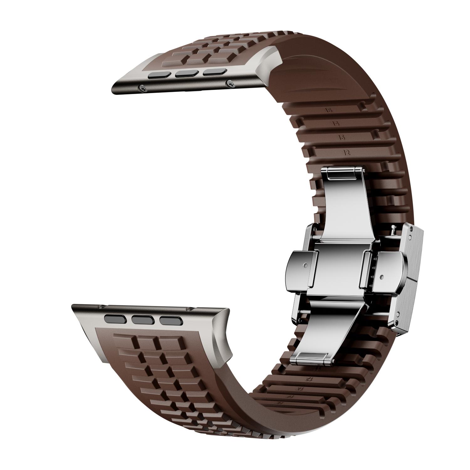 Silikónový remienok pre Apple Watch Ultra 3/2 49mm Pásik Pánsky Športový náramok pre Iwatch 11 10 9 8 7 6 5 Se 46mm 45mm 44mm Remienok na hodinky 49MM For Ultra 3 2 1 black