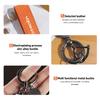 Car Keyring Leather Plaid Keychain Buckle Key Ring Chain Holder For Citroen C4 C3 C5 C1 C2 C6 C4L DS3 DS4 Berlingo Picasso WR3
