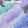 Aurora Effect Nail Art Powder Non-Floating Colorful Pastel Dust Ultra Fine Glitter Nail Powder
