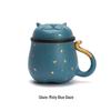 Edenus Lucky Cat Ceramic Tea Mug with Infuser