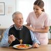Washable and Easy to Clean Adult Bib for Seniors Waterproof Full Protections Comfortable Polyester Design
