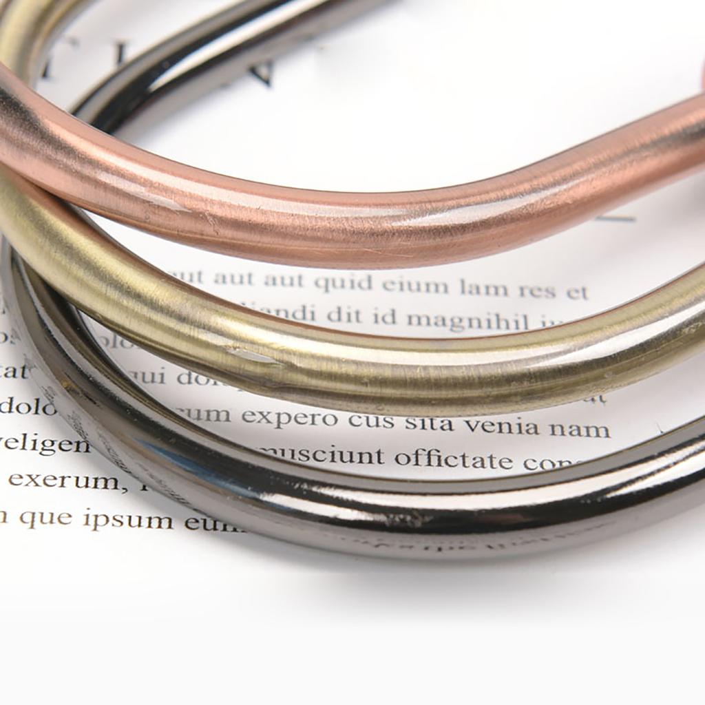 2 Bucăți Cârlige Elegante Metalice pentru Perdele, Suporturi, Montare pe Perete, Accesorii pentru Tratarea Ferestrelor