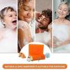 Persimmon Soap Bar for Body Odor Control Purifying Deodorizing Body Wash with Goat Milk for Eliminating Body Odor for Skin Brightening, Natural Deod