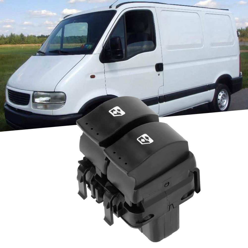 Front Right Electrocar Window Switch Double Button Accessory Fit for Renault 8200060045