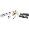 Stanley 1/4 Socket & Driver Set (Pack of 37)