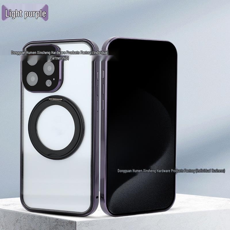 Apple Pro Max 360° Rotating Magnetic Stand Case - Full Coverage Protective iPhone 16 Case by Magnet King