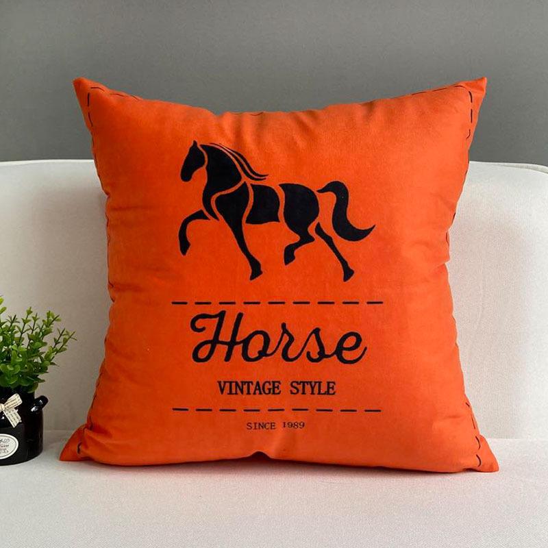 Home Nordic Throw Pillow Cover Sofa Cushion Cover Car Thickened Short Plush Cushion Cover No Pillowcase