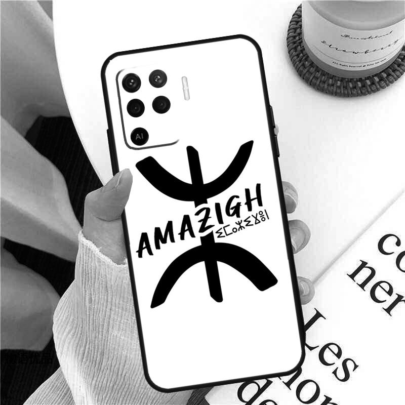 Amazigh Flag Case For Oppo A98 A58 A78 A18 A38 A60 A80 A40 A77 A57 A17 A74 A54 A94 A96 A76 A16 A15 A5 Pro
